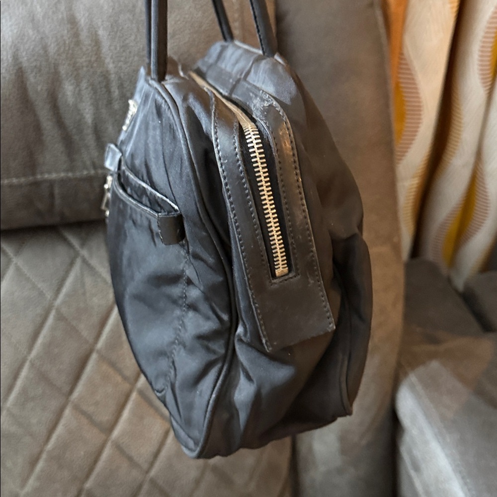Prada Black Nylon Men's Briefcase - Picture 5 of 9